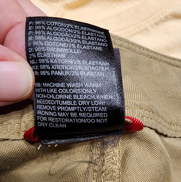 The North Face Ladies Hiking Capris, Khaki, Size 10 - Picture 4 of 8